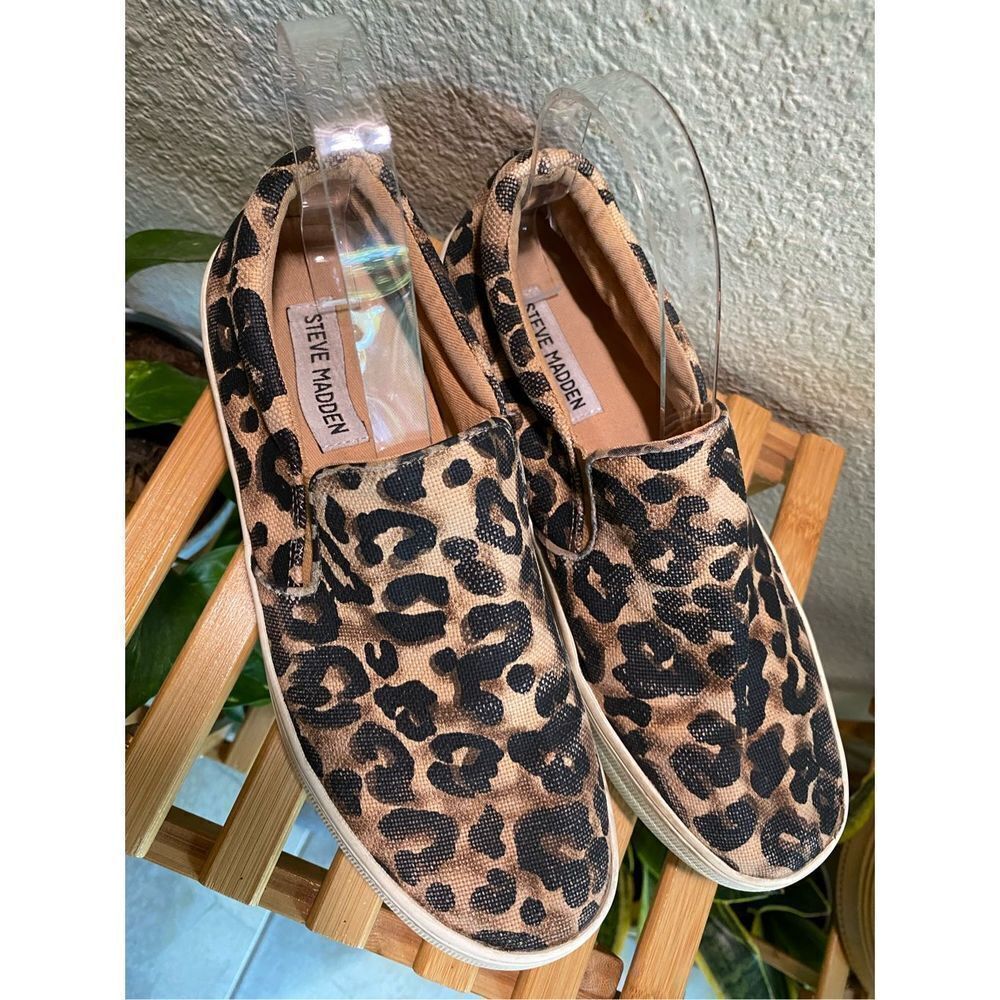 Steve Madden Leopard Pattern Shoes - Picture 2 of 4